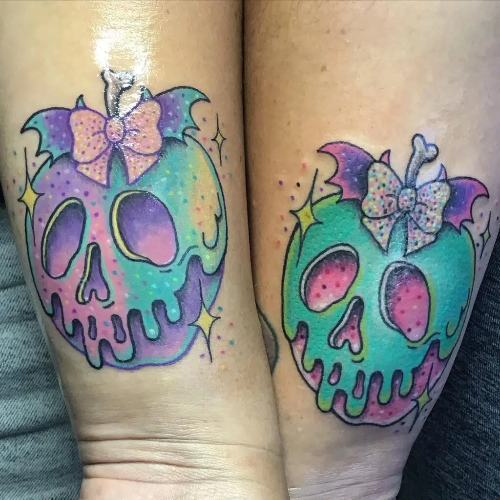 matching sister tattoos