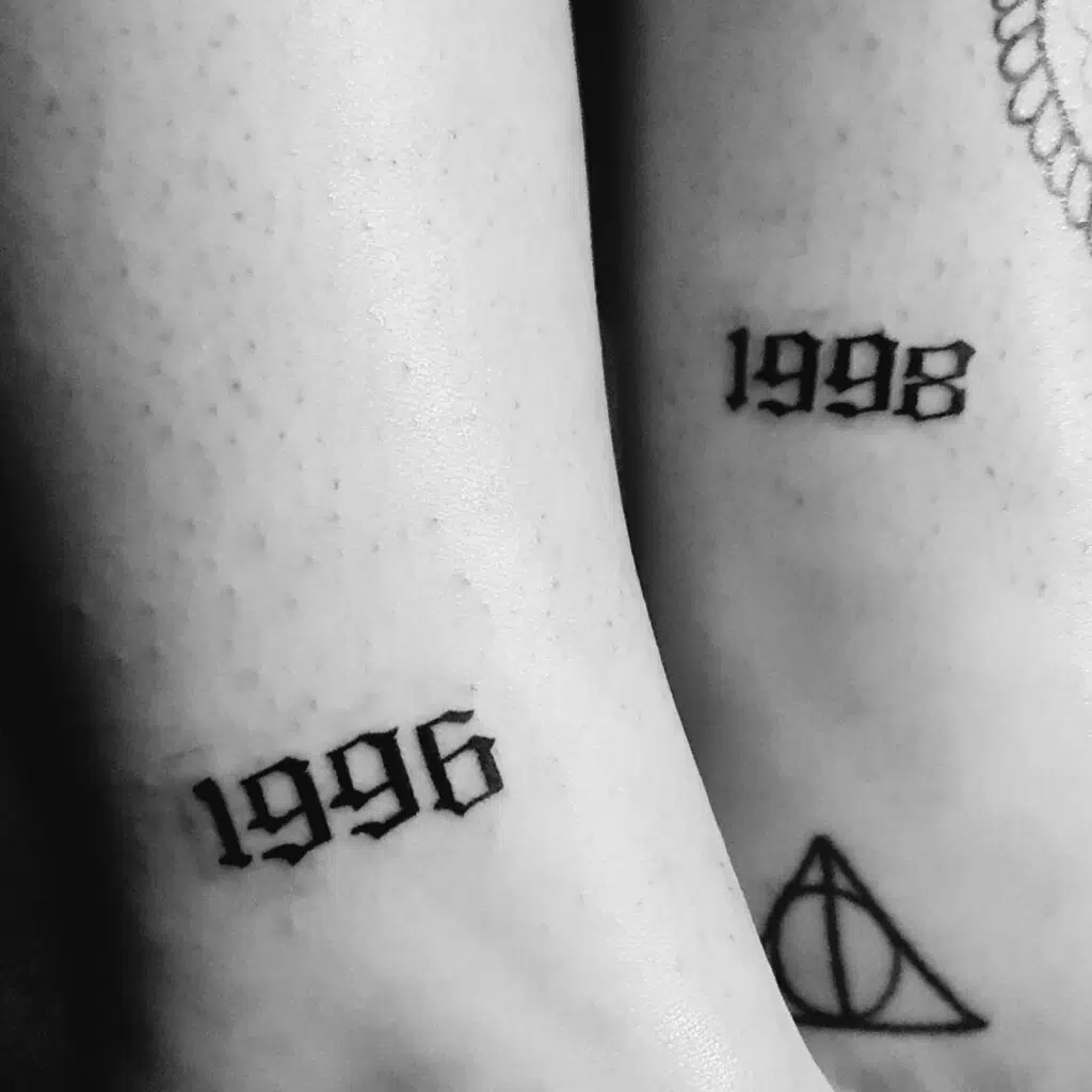 matching sister tattoos
