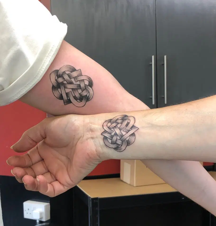 matching sister tattoos