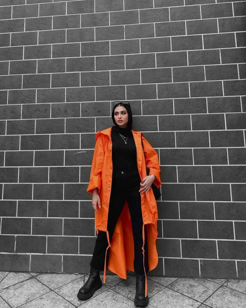 How to style raincoat 14