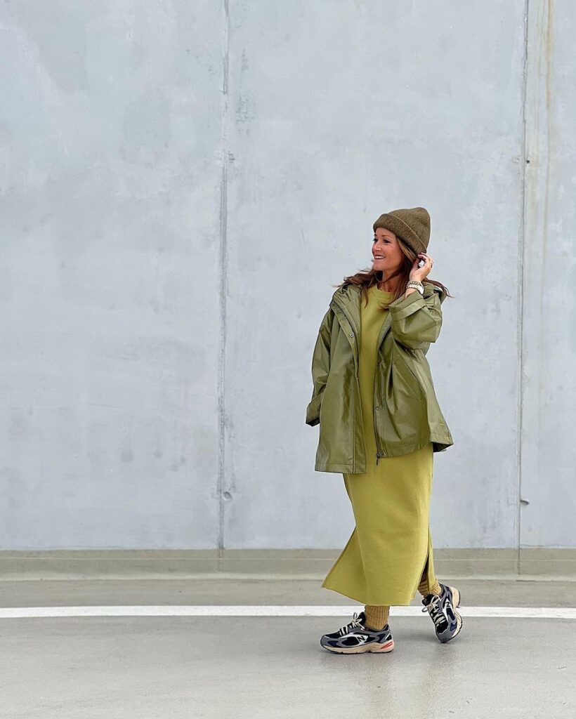 How to style raincoat 20