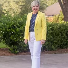 How to wear yellow blazers 