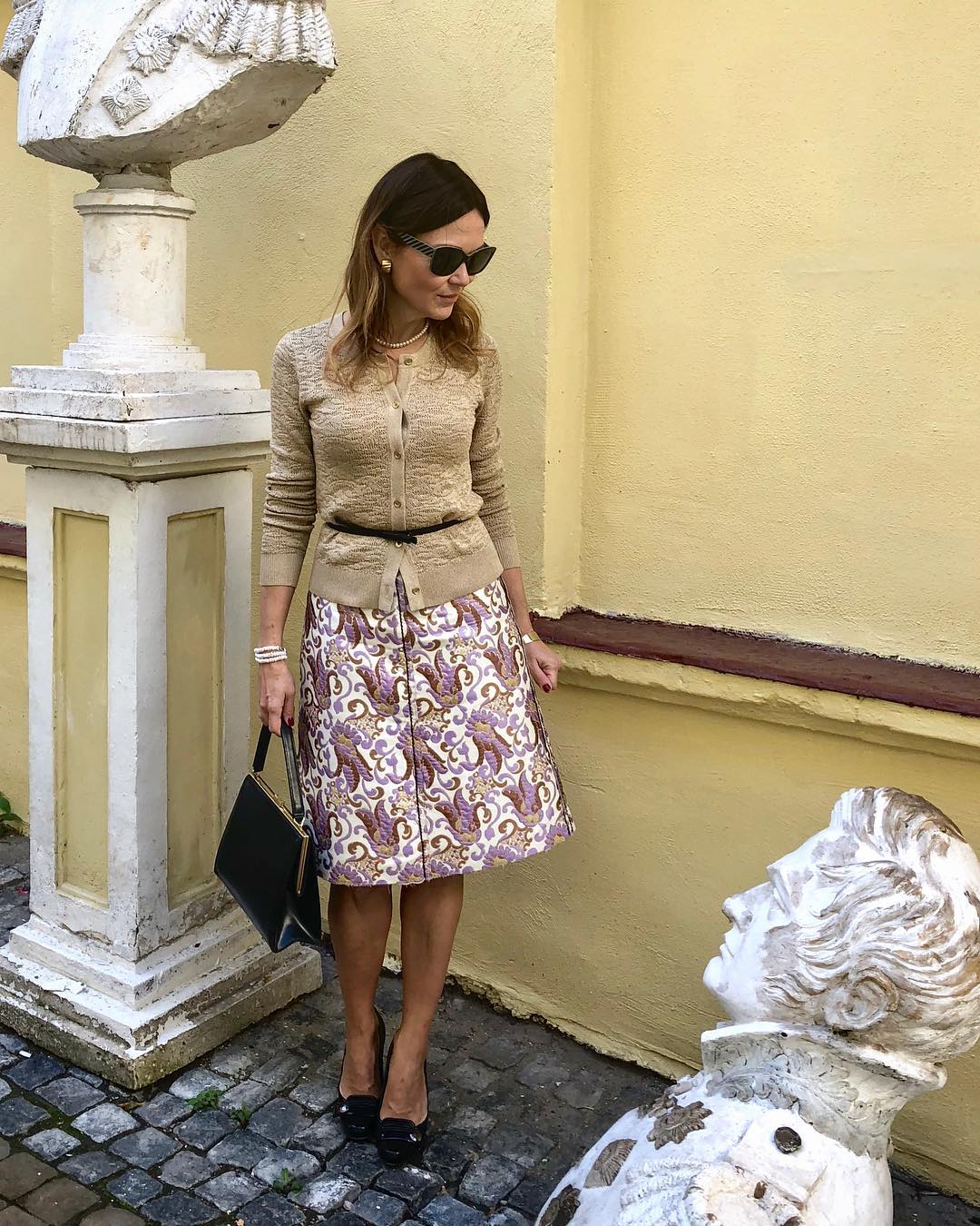 TIGHT JACQUARD SKIRT