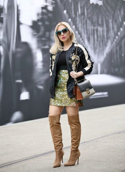 Jacquard Skirt Outfits - 20 Ways To Style Them Jacquard Skirt Outfits - 20 Ways To Style Them