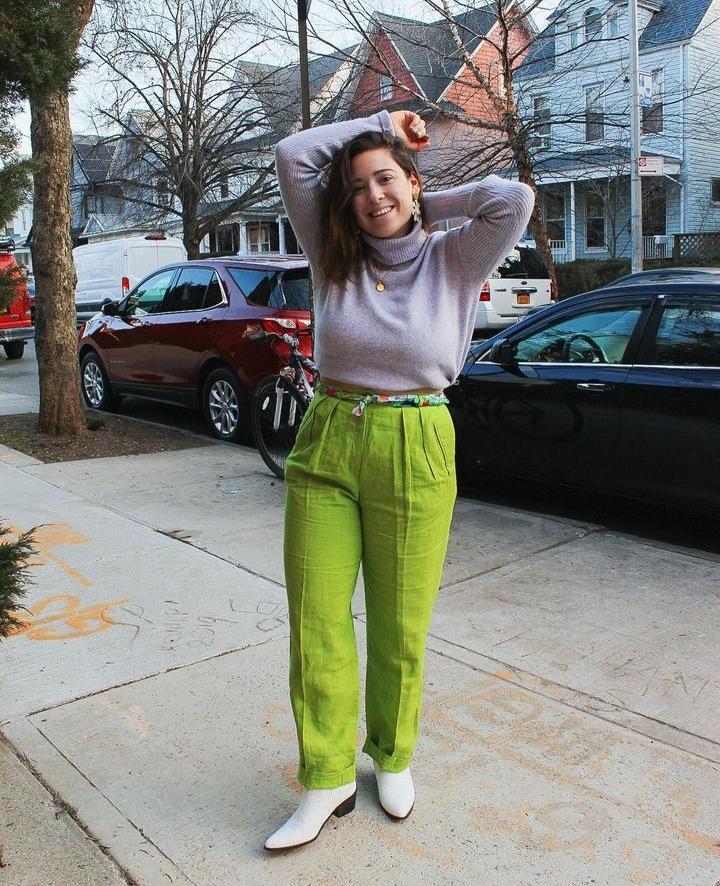 Neon Pants Outfit Ideas 