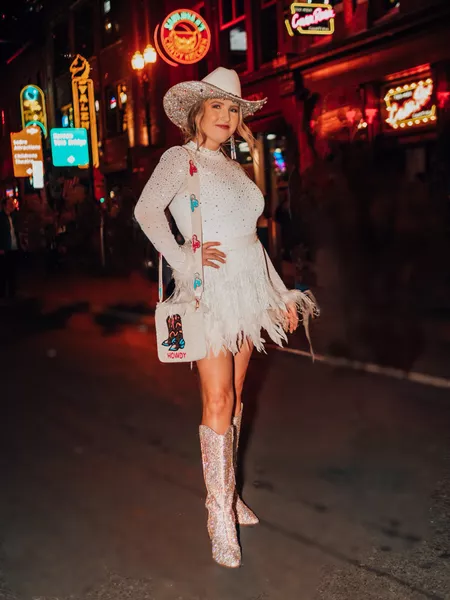 Outfits with feather skirt