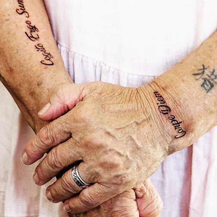 Tattoos for older women