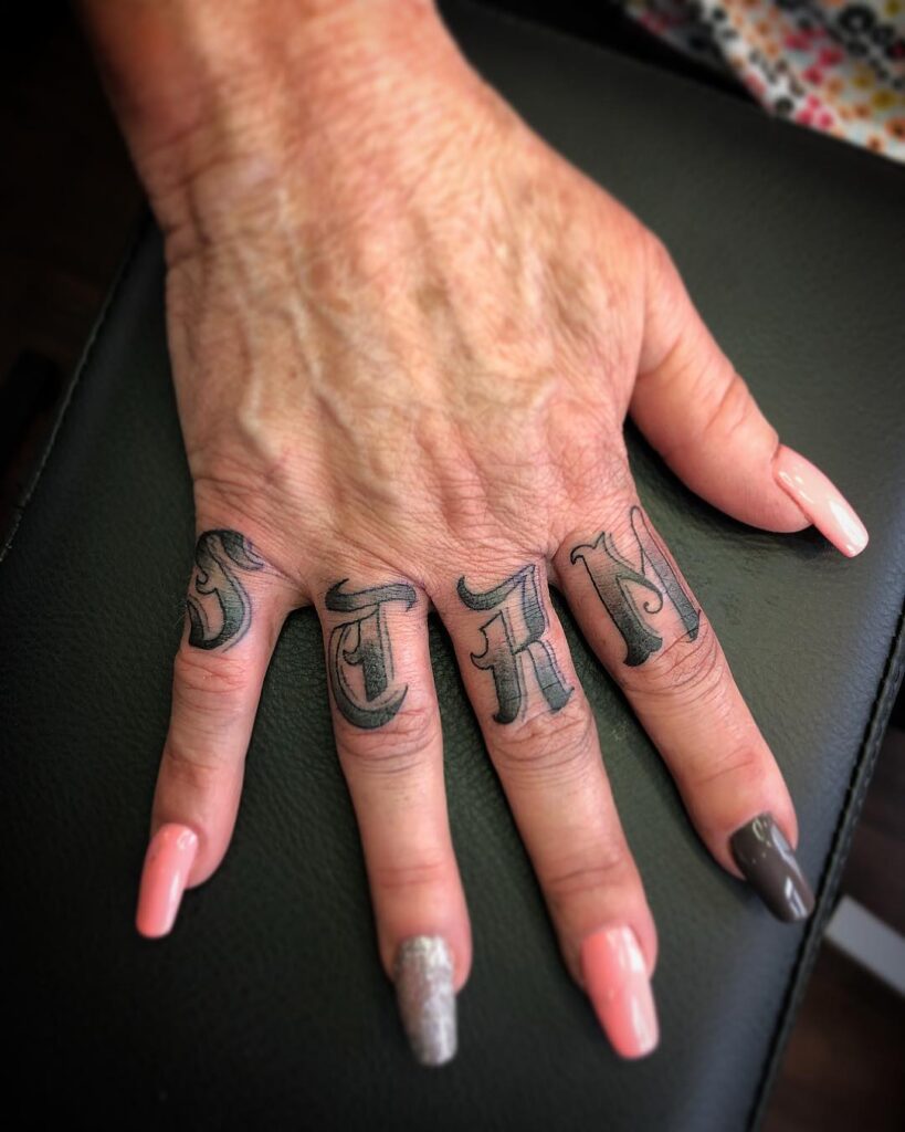 Tattoos for older women 