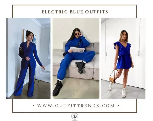 26 Best Electric Blue Outfits & Tips On How To Style Them