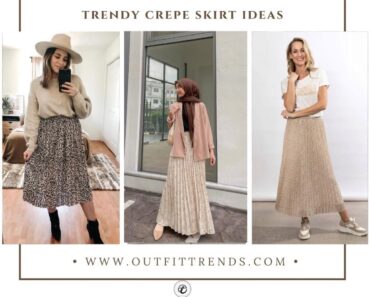 Crepe Skirt Outfits: 22 Trendy Ways To Wear Crepe Skirts