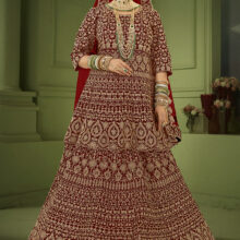 lehenga with long kurta