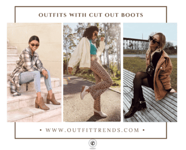 20 Outfits With Cut Out Boots That We Are Loving