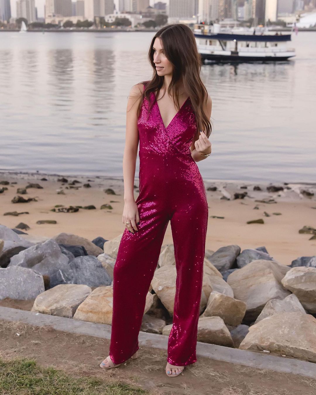 Pink Jumpsuit outfits