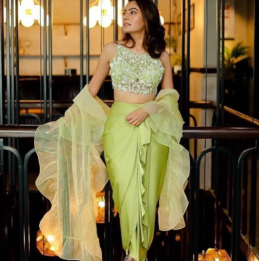 dhoti skirt outfits
