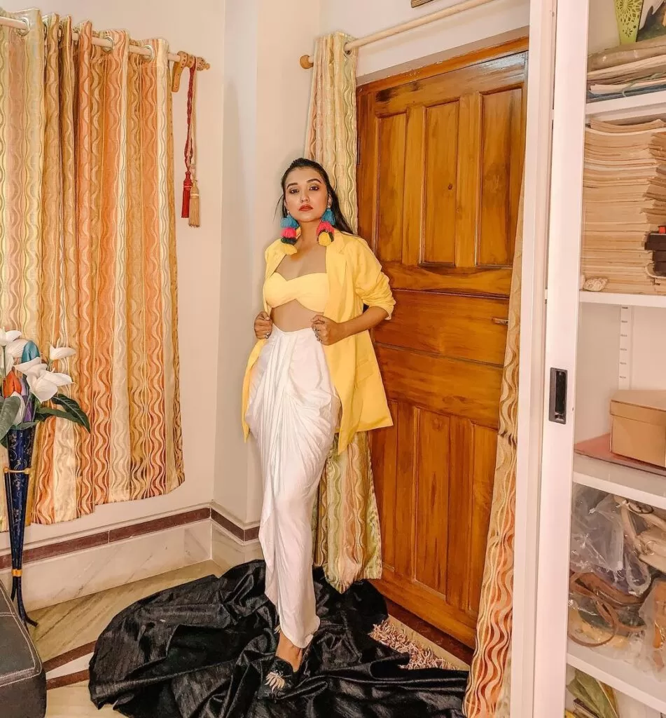 dhoti skirt outfits