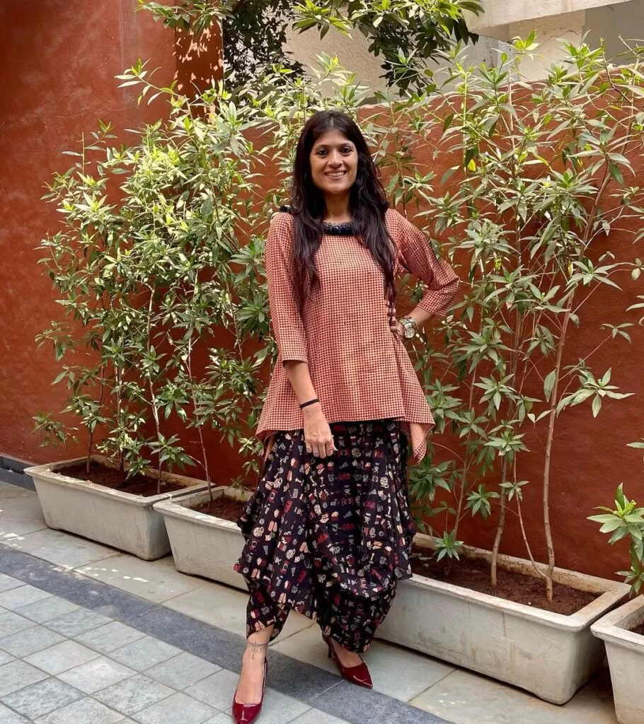 dhoti skirt outfits