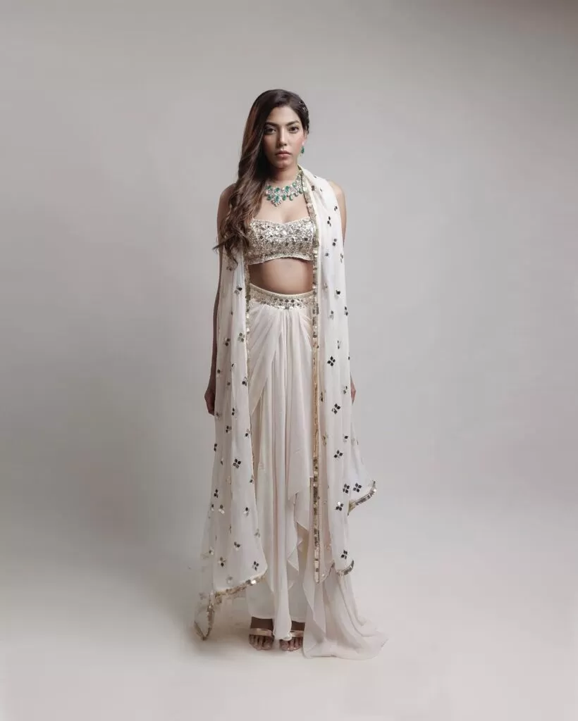 dhoti skirt outfits