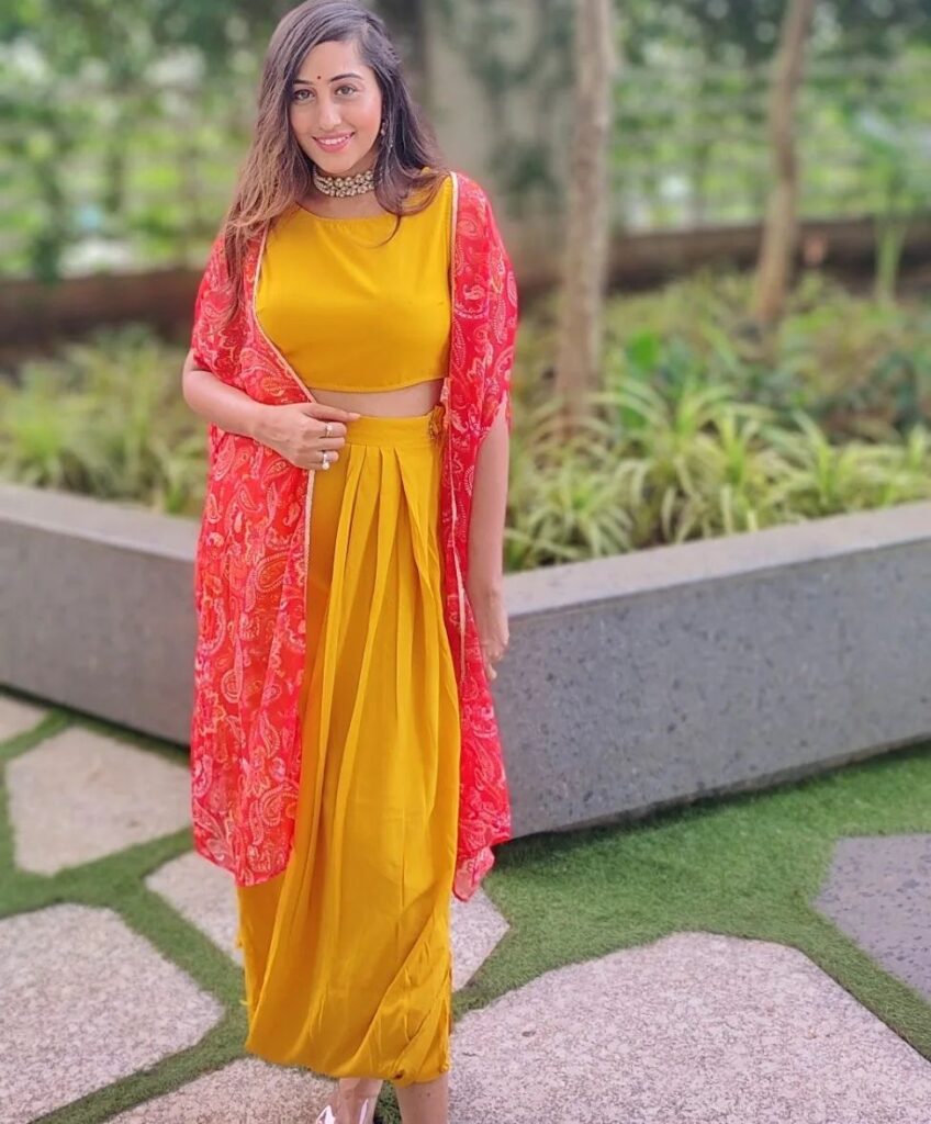 dhoti skirt outfits