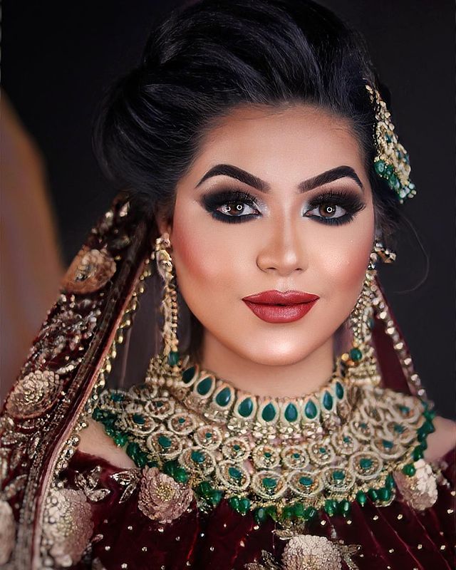 Indian bridal eye makeup ideas