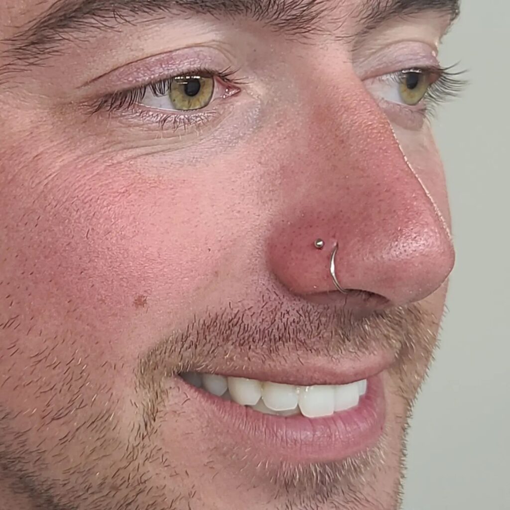 21 Cool Nose Piercing Ideas For Men