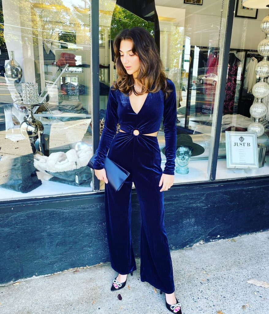 velvet jumpsuit outfits