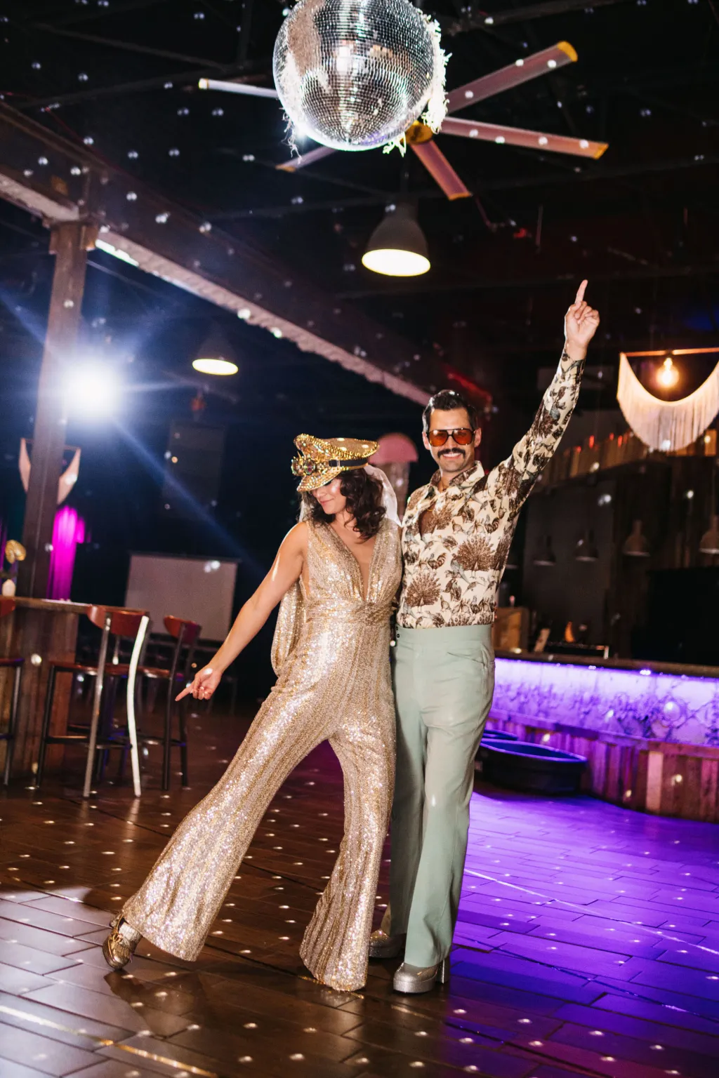 Disco themed Party Outfits for women 4