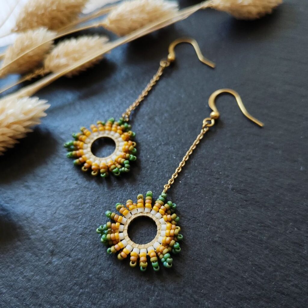 earrings for round face