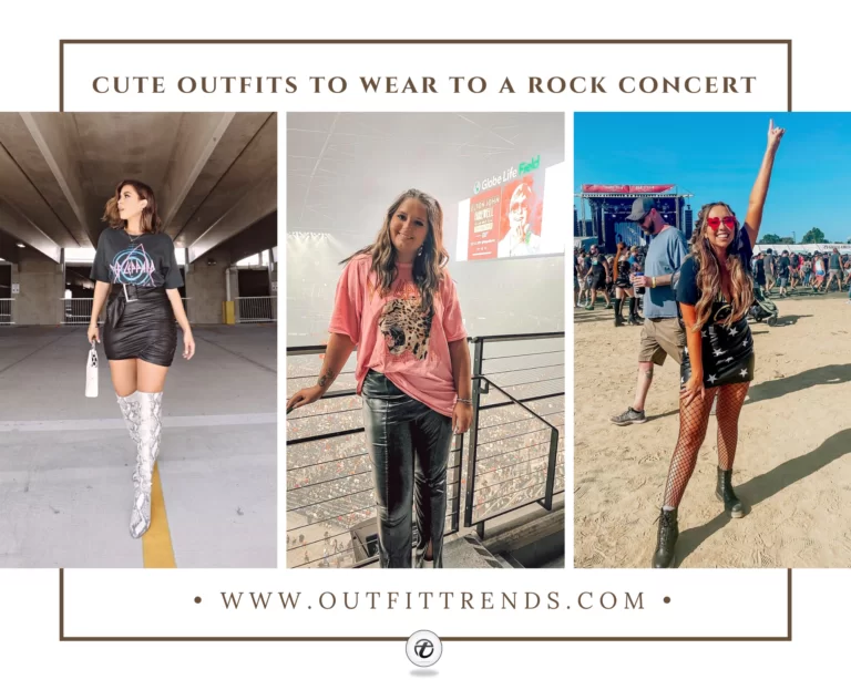 37 Rock Concert Outfit Ideas with Styling Tips