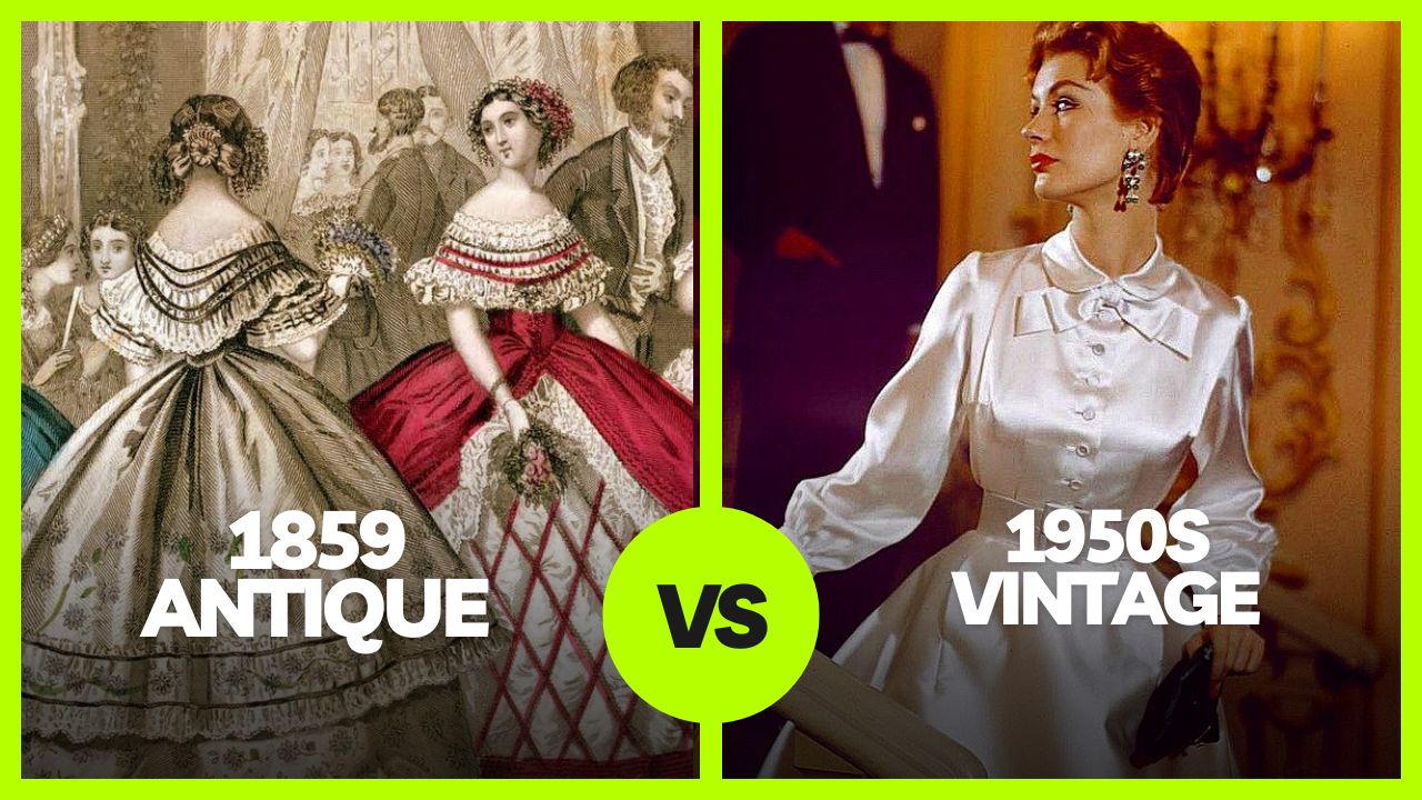 Retro vs. Vintage vs. Antique Clothing Simple Differences