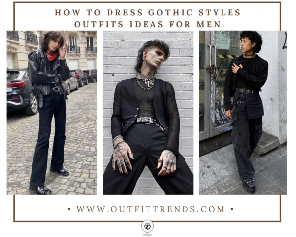 36 Goth Outfit Ideas For Men with Styling Tips