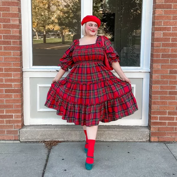 christmas outfits for plus size women