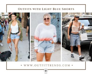 16 Best Light Blue Shorts Outfits for Women