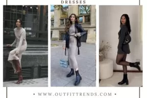 15 Best Shoes To Wear With Sweater Dresses