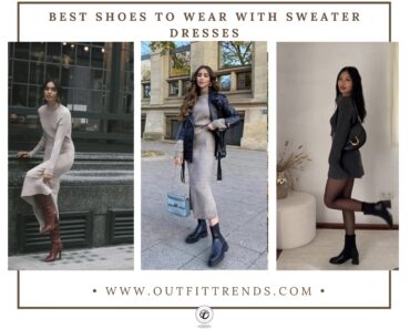 15 Best Shoes To Wear With Sweater Dresses