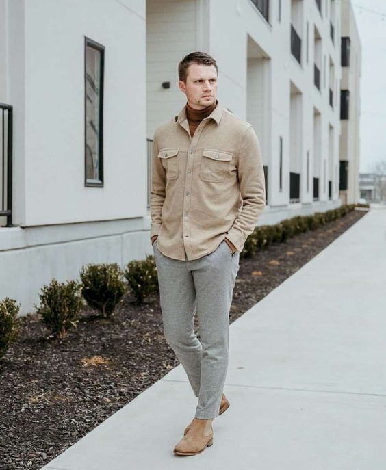 Tips On Wearing Grey Pants With Brown Shoes For Men