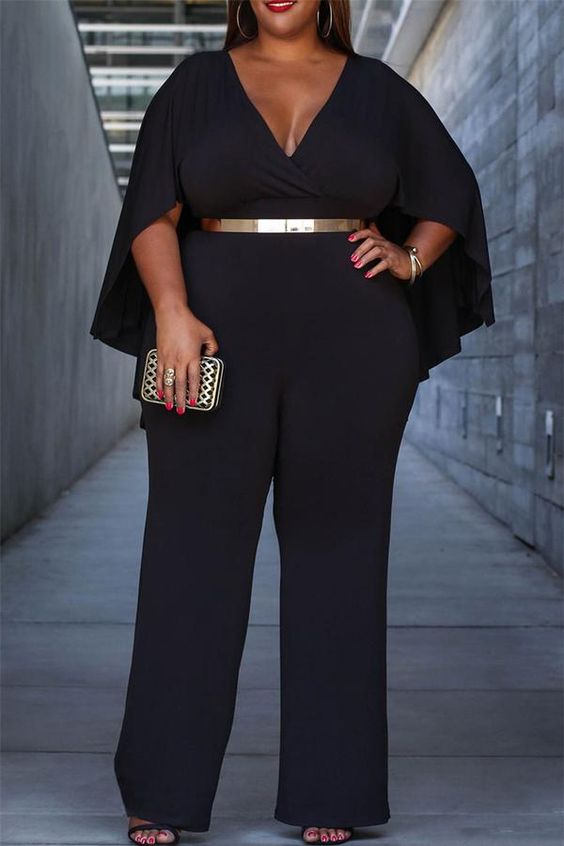 20 Best Jumpsuit Outfits for Plus-Size Women