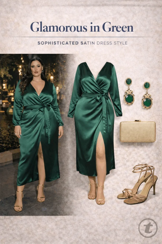 Plus size night out outfit