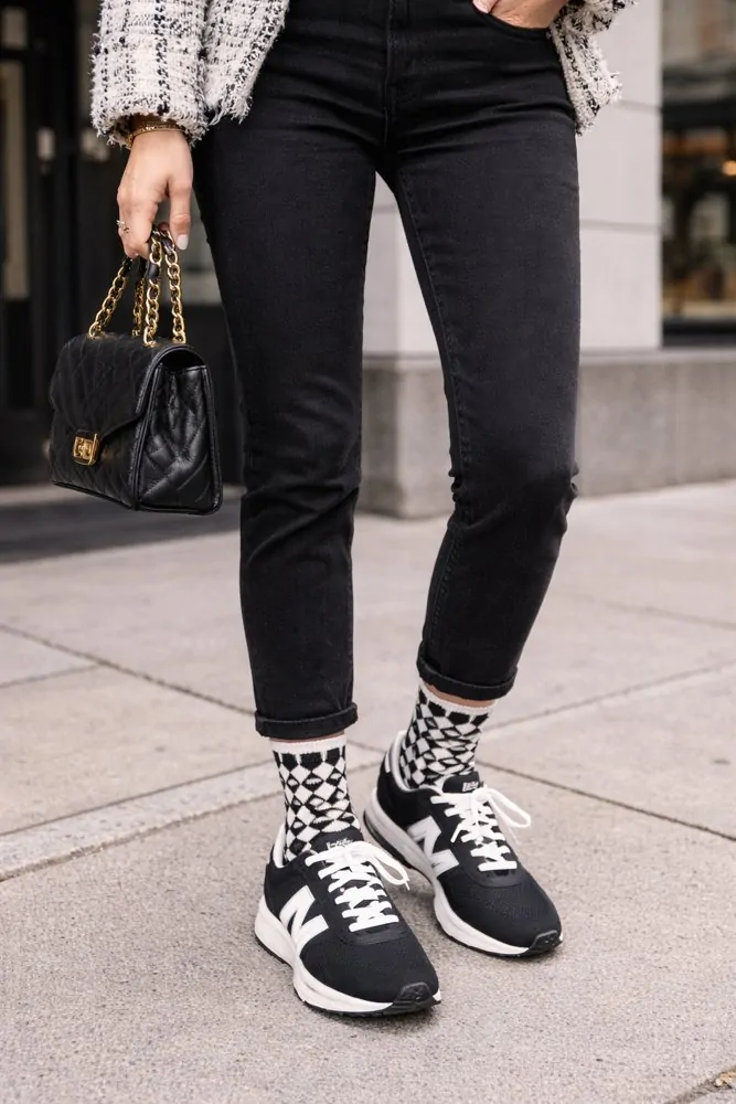 How to Wear Colorful Socks