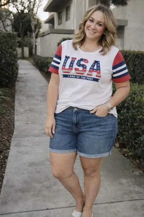 4th of July Outfits For Plus Size Women