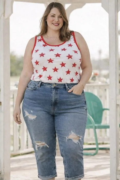 4 july outfits for plus size women
