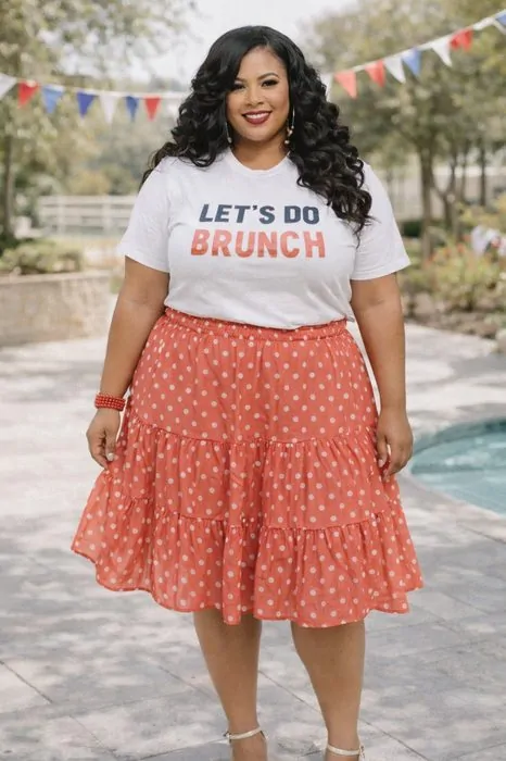 4th of July Outfits For Plus Size Women
