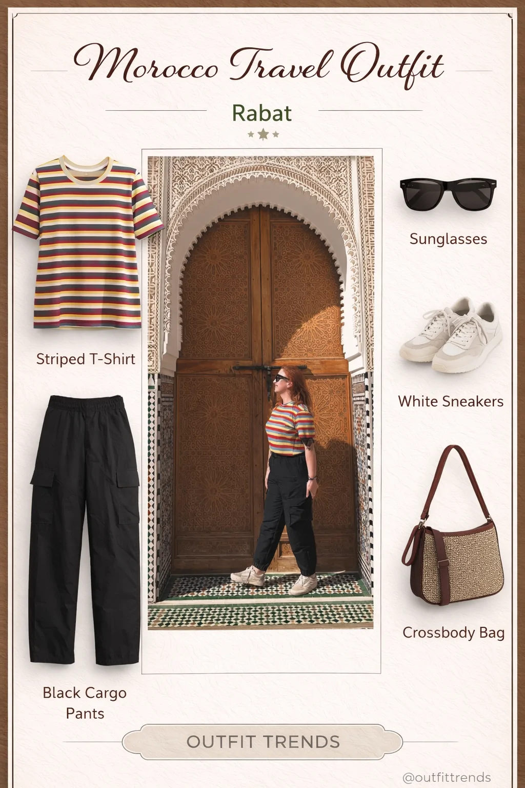 What to wear in Rabat - casual sightseeing outfit