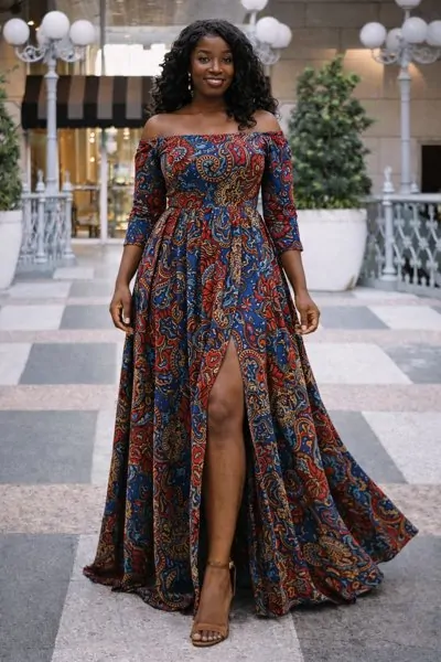 27 Kitenge Designs For Long Dresses (19)