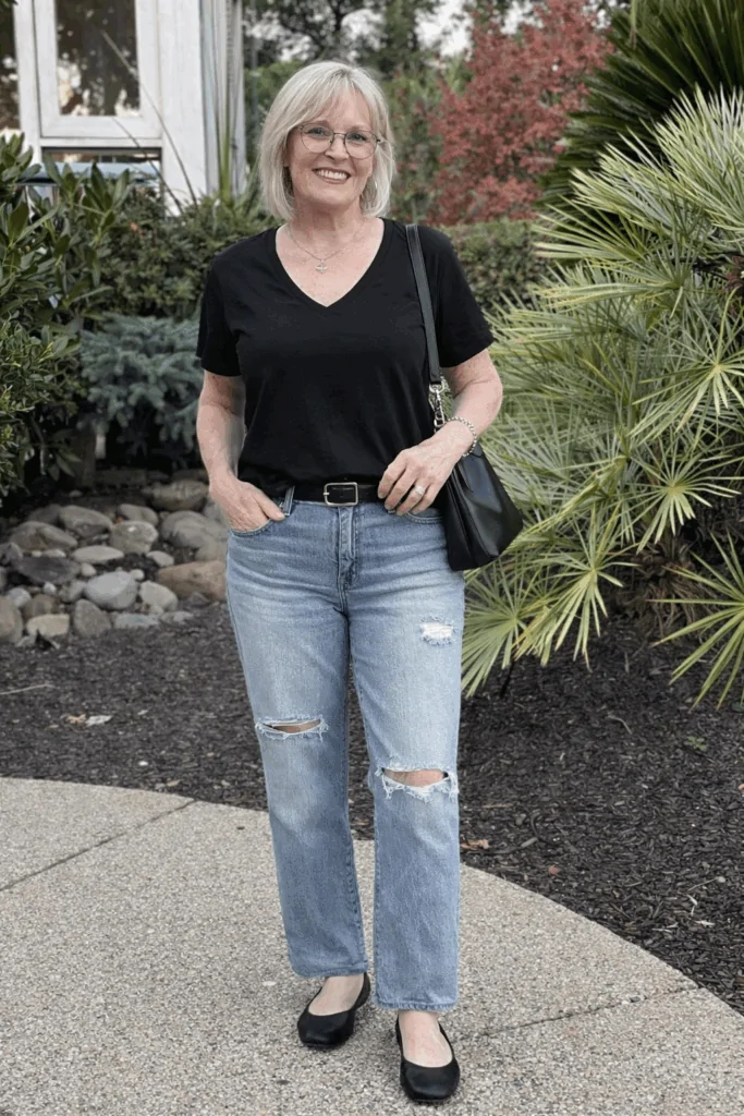 women over 50 jeans