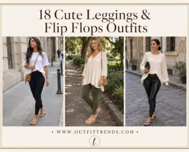 18 Cute Leggings and Flip Flops Outfit Ideas This Year 18 Cute Leggings and Flip Flops Outfit Ideas This Year
