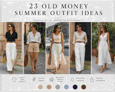 23 Old Money Summer Outfit Ideas with Styling Tips