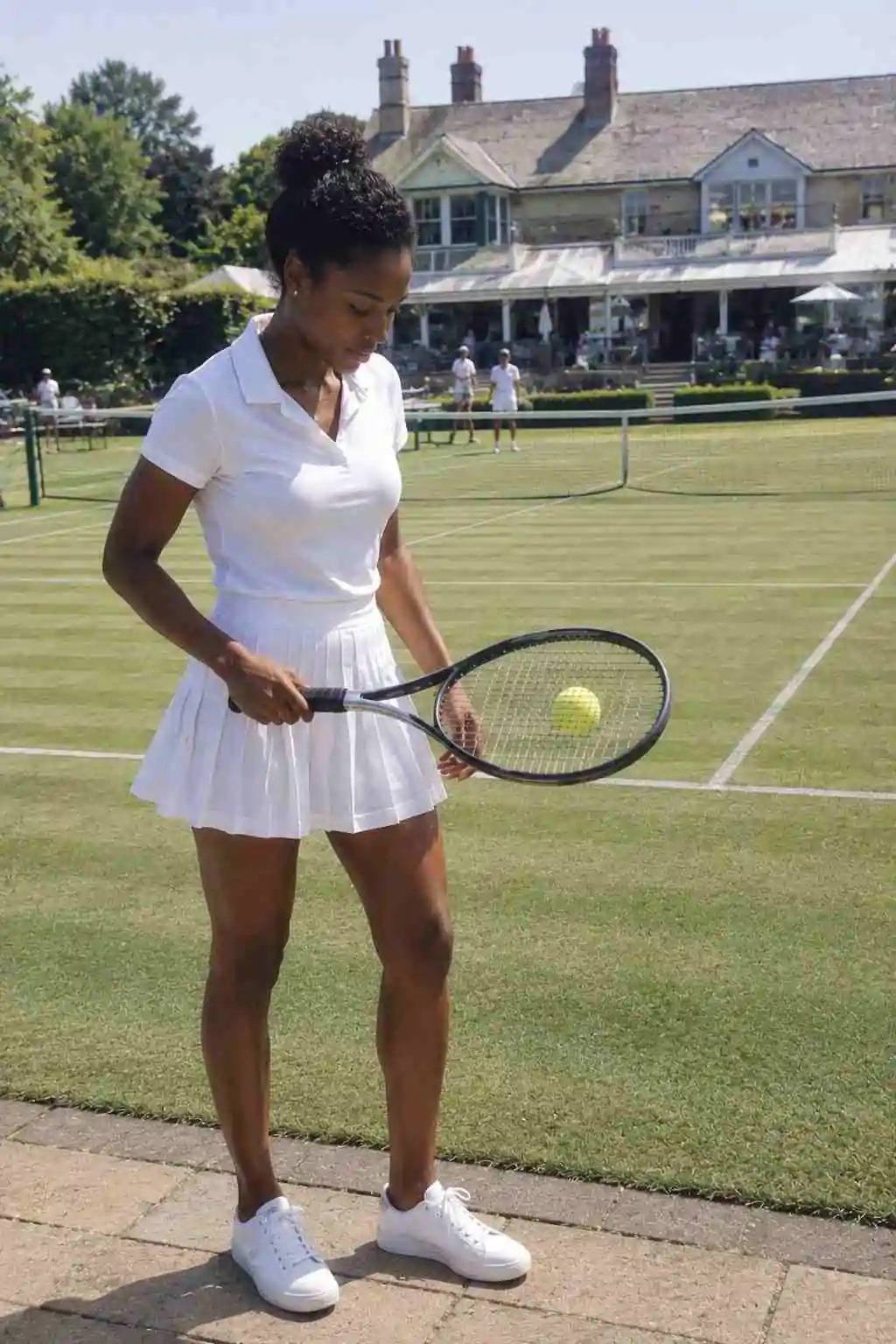 #6 - Tennis Skirt and Polo for a Sporty Look - Old Money Summer Outfit Ideas