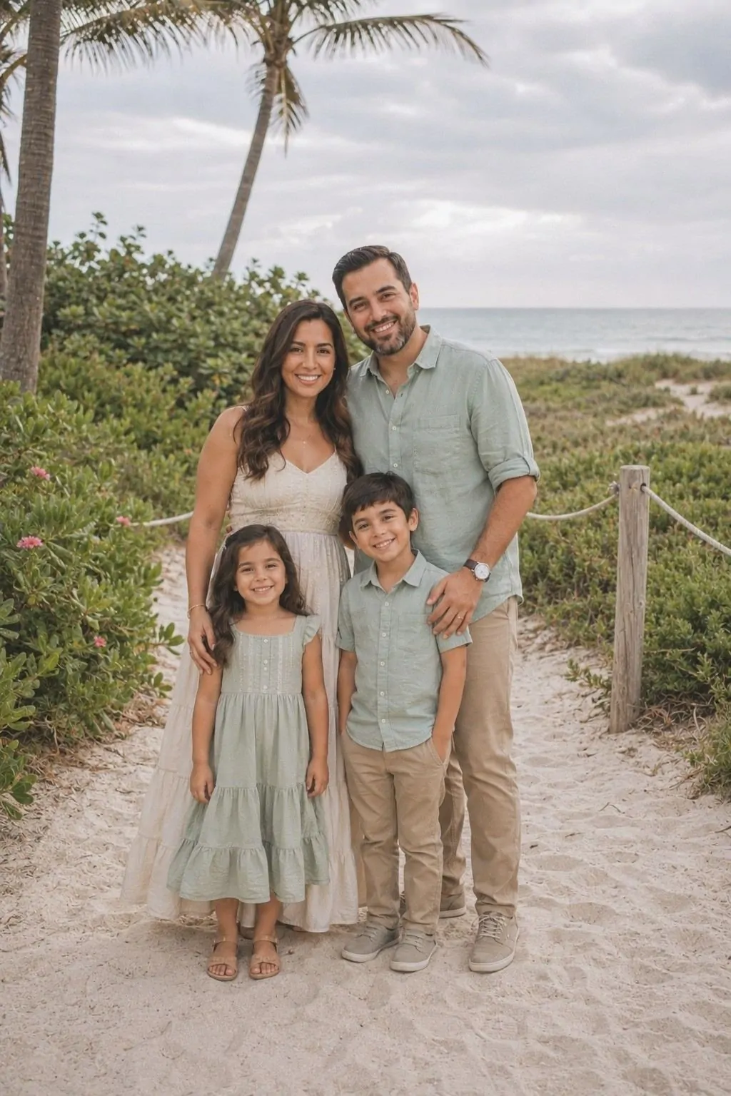 #11 - Dad and Son Coordinated Summer Outfits - Summer Family Photo Outfits
