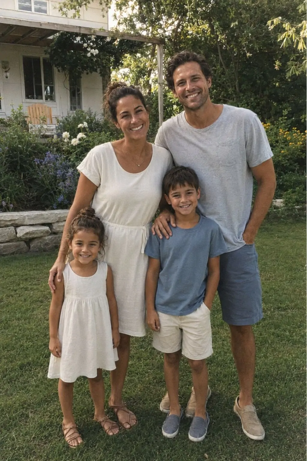 #25 - Effortless Everyday Summer Family Look - Summer Family Photo Outfits