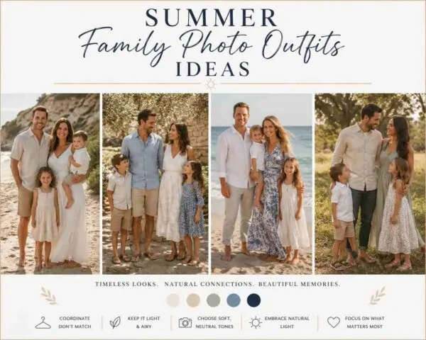 25 Summer Family Photo Outfits: What to Wear Guide